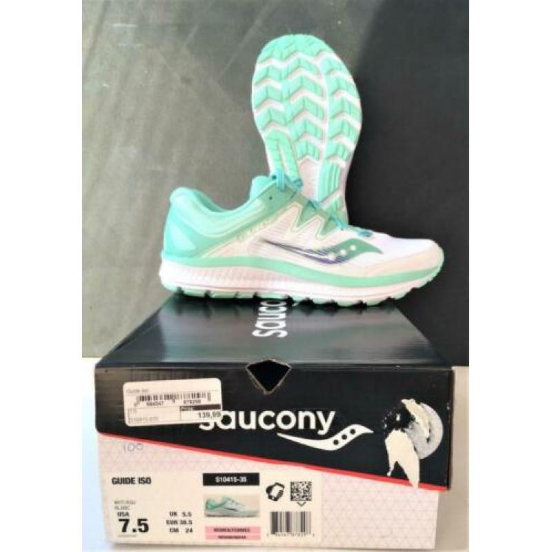 Nr. 100 / Maat 38,5 & 39 / Saucony GUIDE ISO / 67 % korting