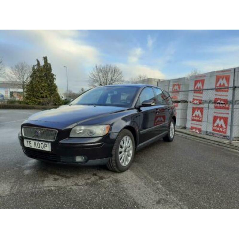 Volvo V50 1.8 2005 Zwart PER DIRECT BESCHIKBAAR