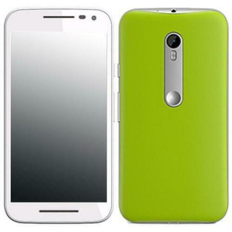 Motorola Moto G 3rd gen Shell Case origineel groen en blauw