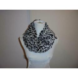 Bruine colshawl shawl col acryl