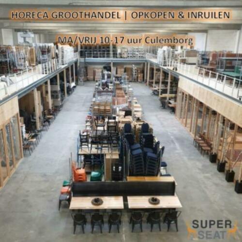 Tweedehand horeca design stoelen, restaurant cafe stoel 597