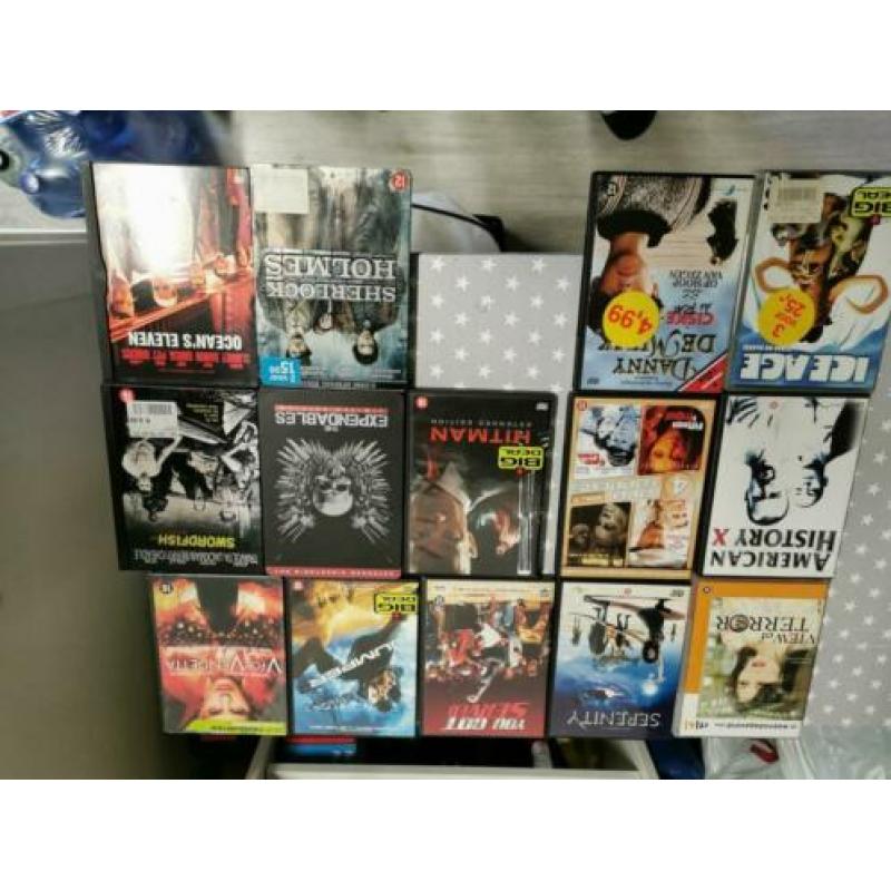 DVD films en serie, diverse genres