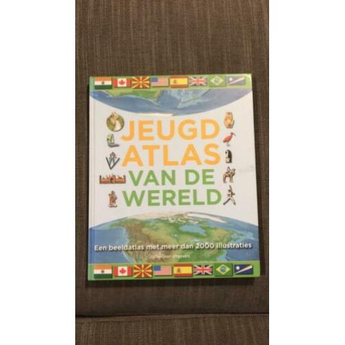 Jeugdatlas van de Wereld - beeldatlas met veel illustraties!