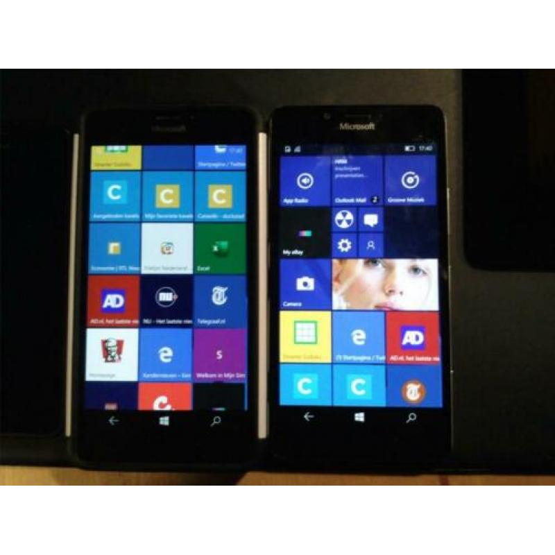 Nokia microsoft lumia 950 3 stuks en Display Dock