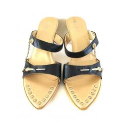 ! Nieuw ! __ Elegante zwarte sandalen _ Mt 36