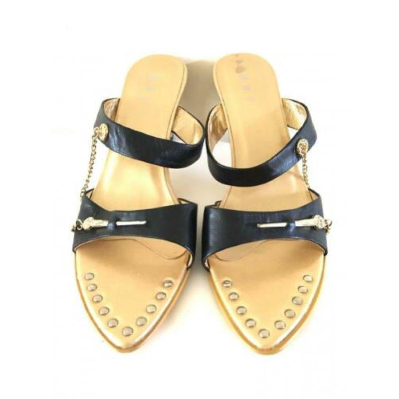 ! Nieuw ! __ Elegante zwarte sandalen _ Mt 36