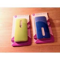 Motorola Moto G 3rd gen Shell Case origineel groen en blauw
