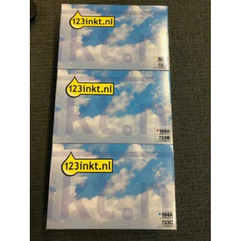 Laser Toner Cartridges voor HP 504A / CE253A van 123inkt
