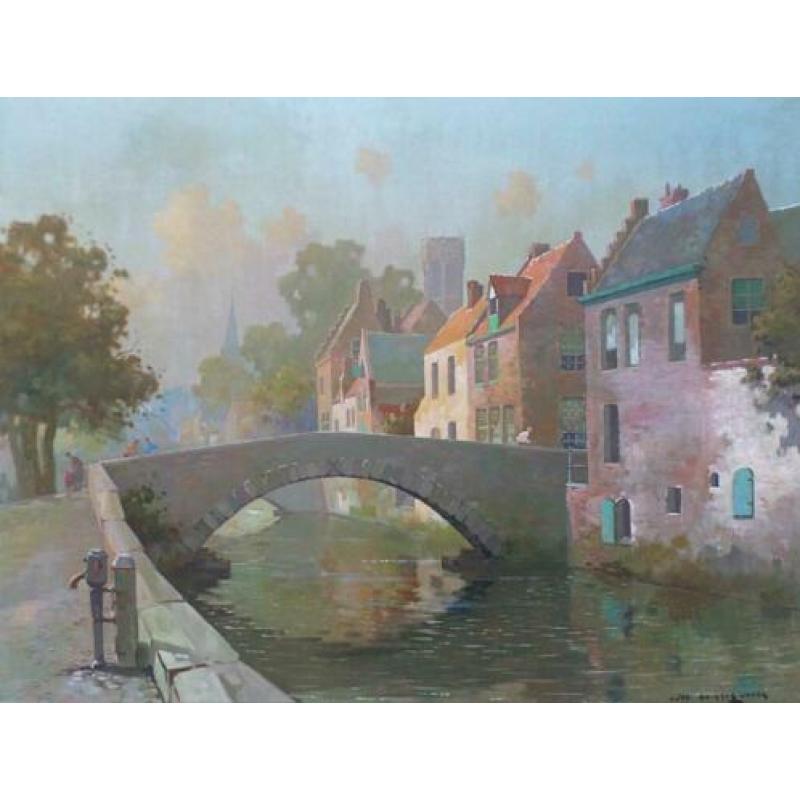 ==Jan Knikker junior 1911-1990 ===stadsgezicht BRUGGE==