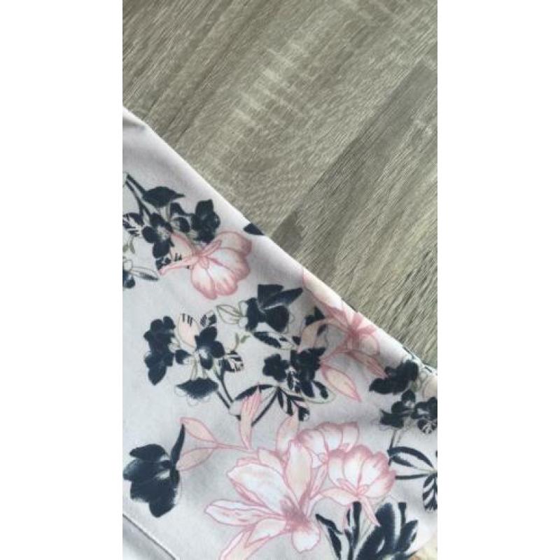 FREEQUENT | jurk maat l | roze | bloemen | A-line