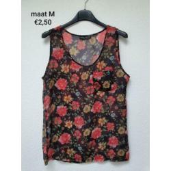 Tweedehands tops voor dames