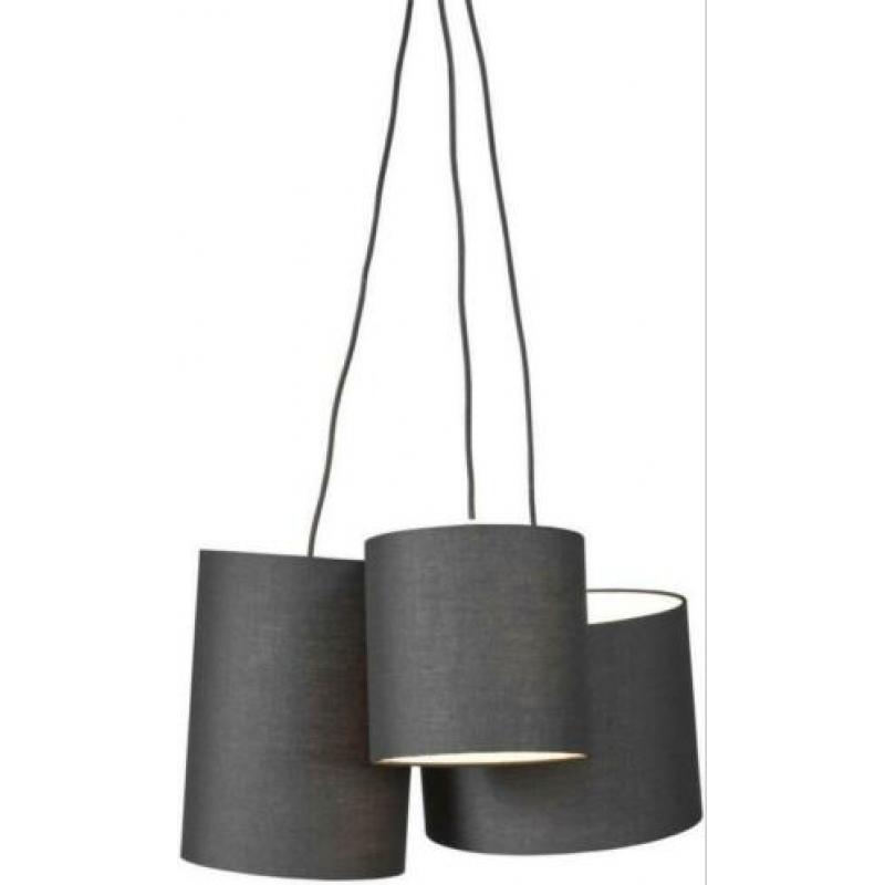 Hanglamp met 3 lampenkappen
