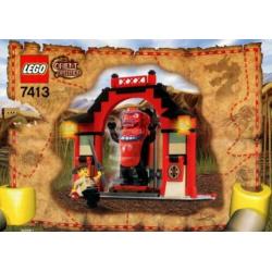 Lego Orient Expedition Passage of Jun-Chi 7413 - item PJ12
