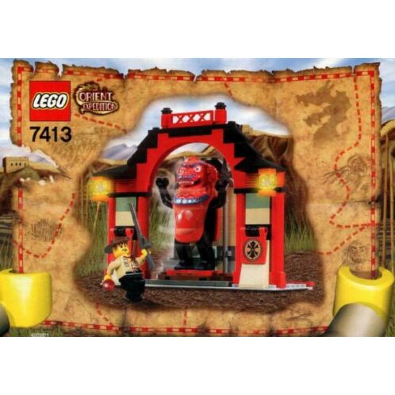 Lego Orient Expedition Passage of Jun-Chi 7413 - item PJ12
