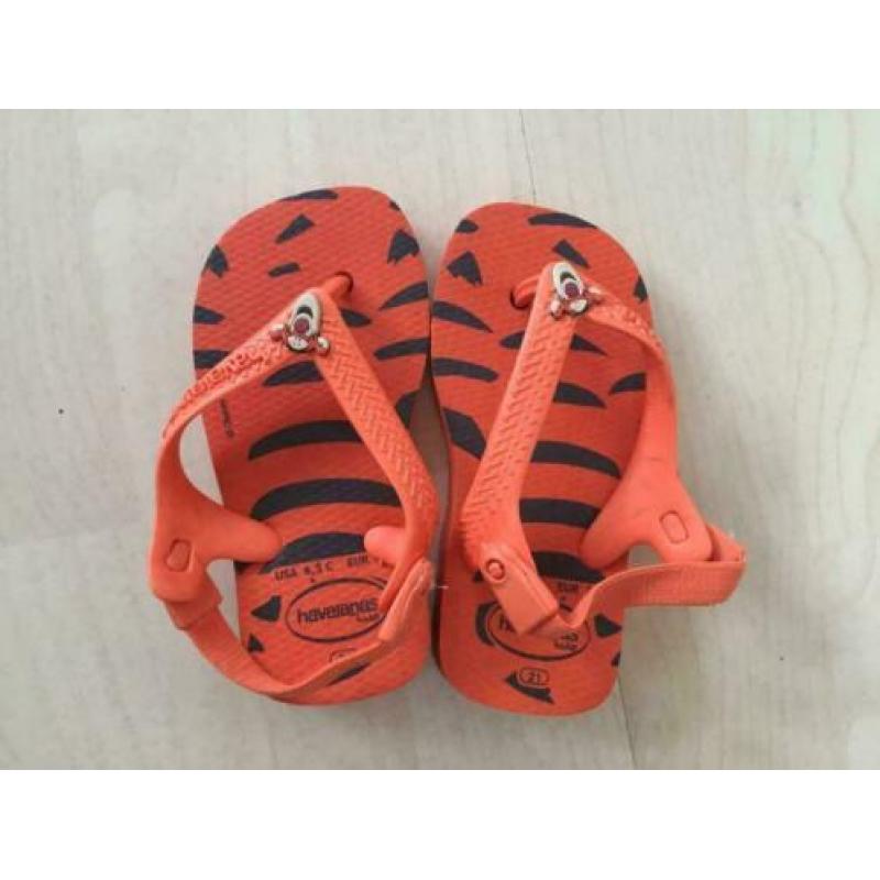 Nieuwe Oranje Havaianas "Tijgertje" mt. 23