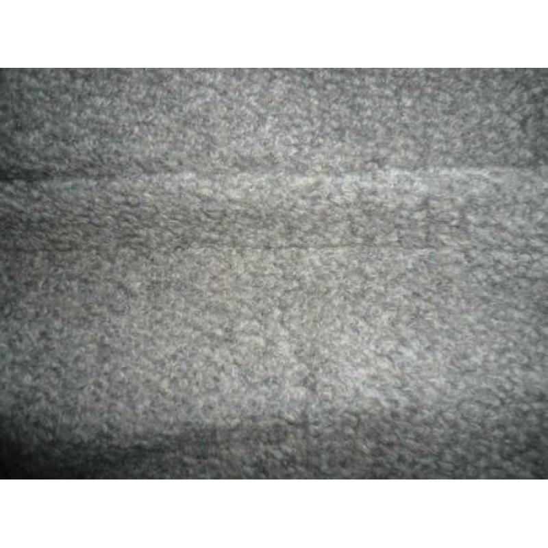 Grijze boucle jas - H&M mt. 36