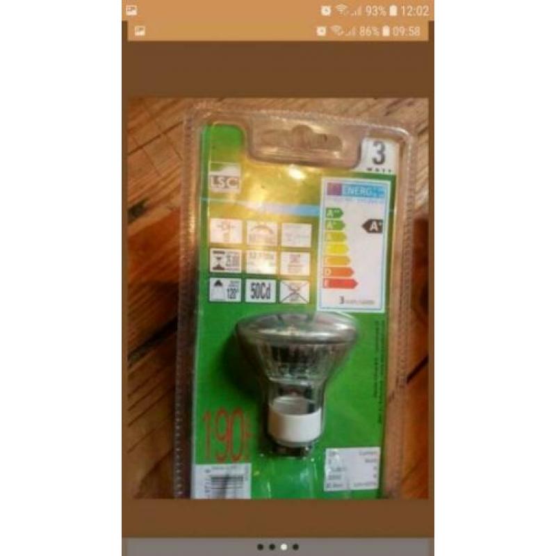 4 ledlampjes