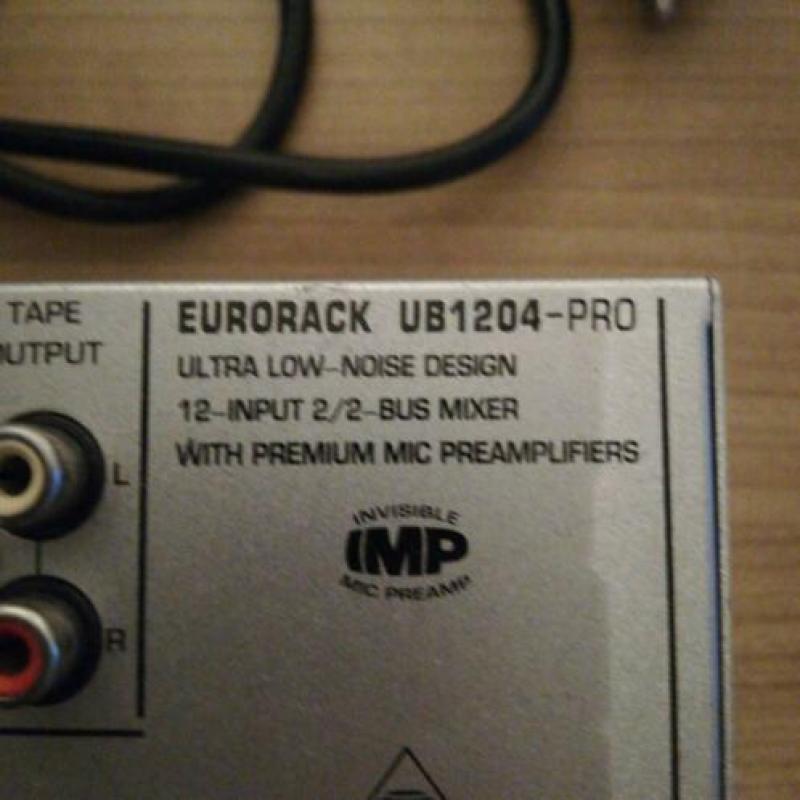 Behringer Xenyx 1204 USB mengpaneel