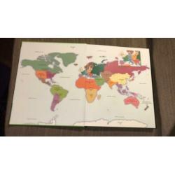 Jeugdatlas van de Wereld - beeldatlas met veel illustraties!