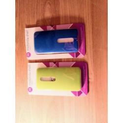 Motorola Moto G 3rd gen Shell Case origineel groen en blauw