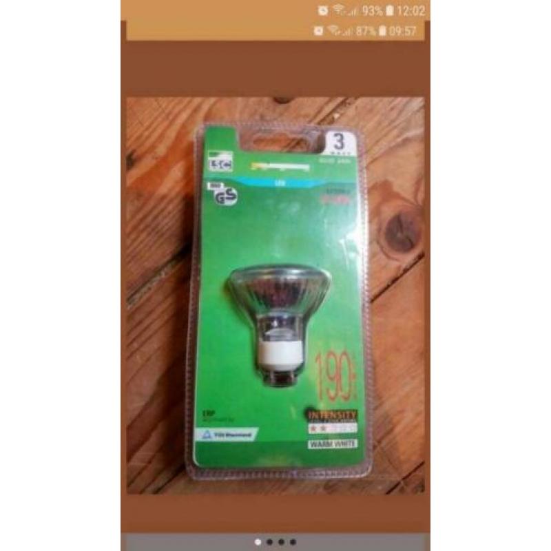 4 ledlampjes