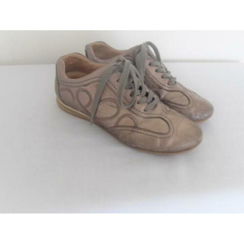 Gabor - prachtige bronzen leren sneakers - mt 38 1/2