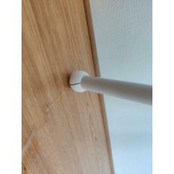 zilverkleurig babybadje incl waskom