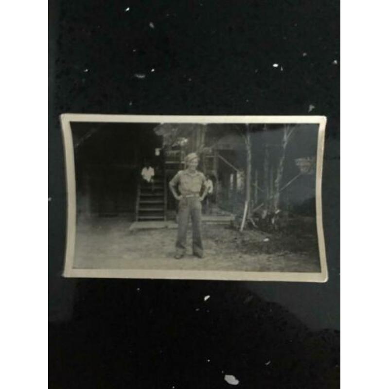 oude foto Boot naar en in Indonesie