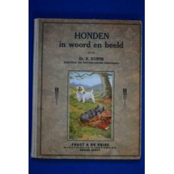 Plaatjes album- Honden in woord en beeld- K. Kuiper- 1930