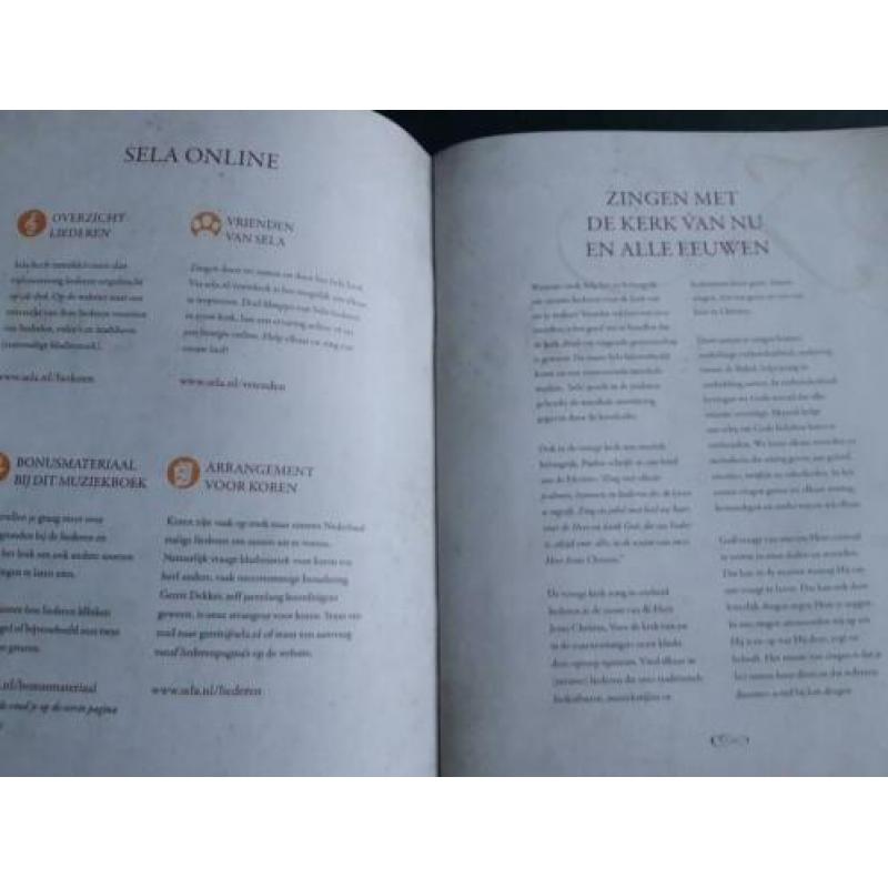 SELA Muziekboek met 16 liederen incl. CD Sela