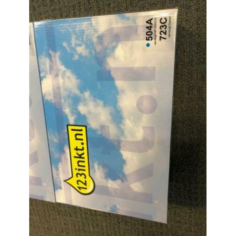 Laser Toner Cartridges voor HP 504A / CE253A van 123inkt