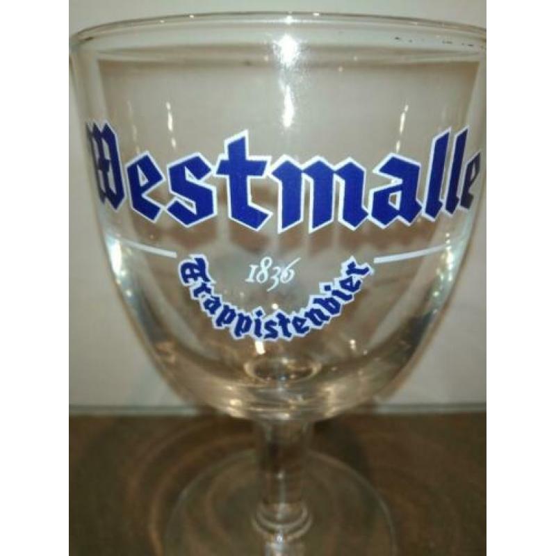 Westmalle trappisten glazen vintage