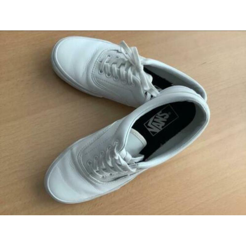 Vans leer wit maat 38,5