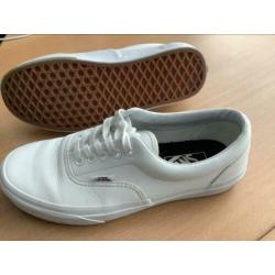 Vans leer wit maat 38,5