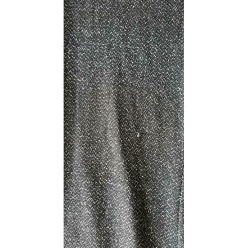 Flared broek glitter wijde pijpen maat l