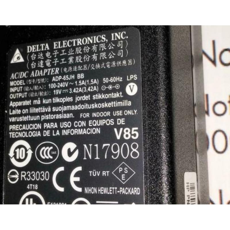 HP 586992-001 HP 587303-001 19v 3.42a 65w adp-65jh az552aa