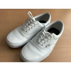 Vans leer wit maat 38,5