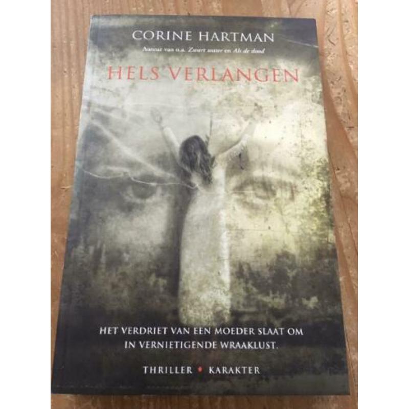 4 boeken van Corine Hartman