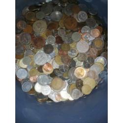 5 kilo munten wereld oude munten mix 1900 tot recent