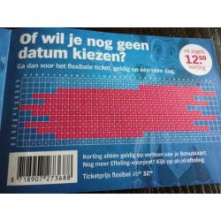 Efteling zegels 34 stuks / 8 volle spaarkaarten