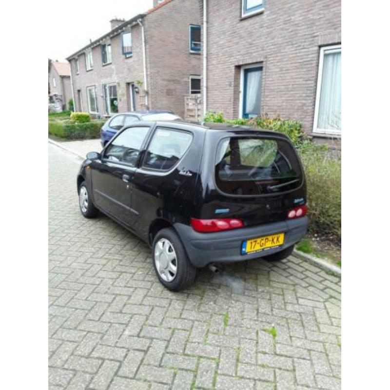 Fiat Seicento 1.1 SPI 2001 Zwart