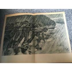 Henri Pieck: "Buchenwald" Tekeningen uit concentratiekamp.