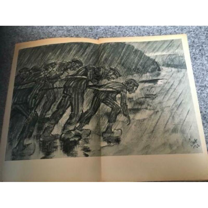 Henri Pieck: "Buchenwald" Tekeningen uit concentratiekamp.
