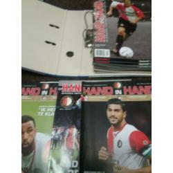 Boekjes van feyenoord hand in hand vanaf 1997 t/m 2018
