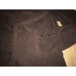 Bruin rib blousje