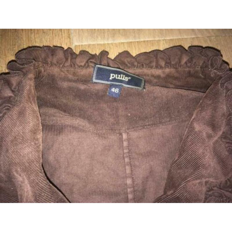 Bruin rib blousje