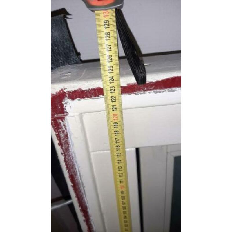 Hardhouten kozijn met dubbel glas
