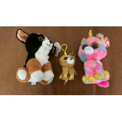 TY 16 verschillende knuffels