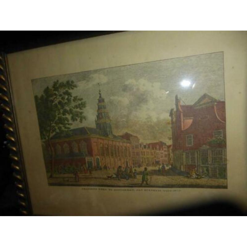 twee ingelijste oude platen