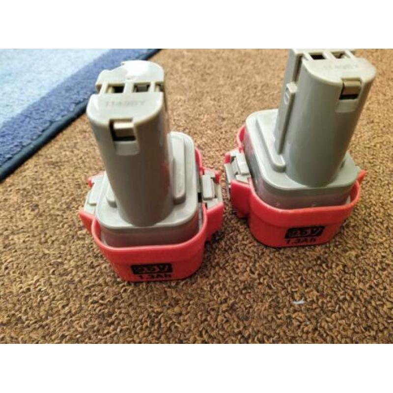 Makita accu's 9'6v 1,3ah